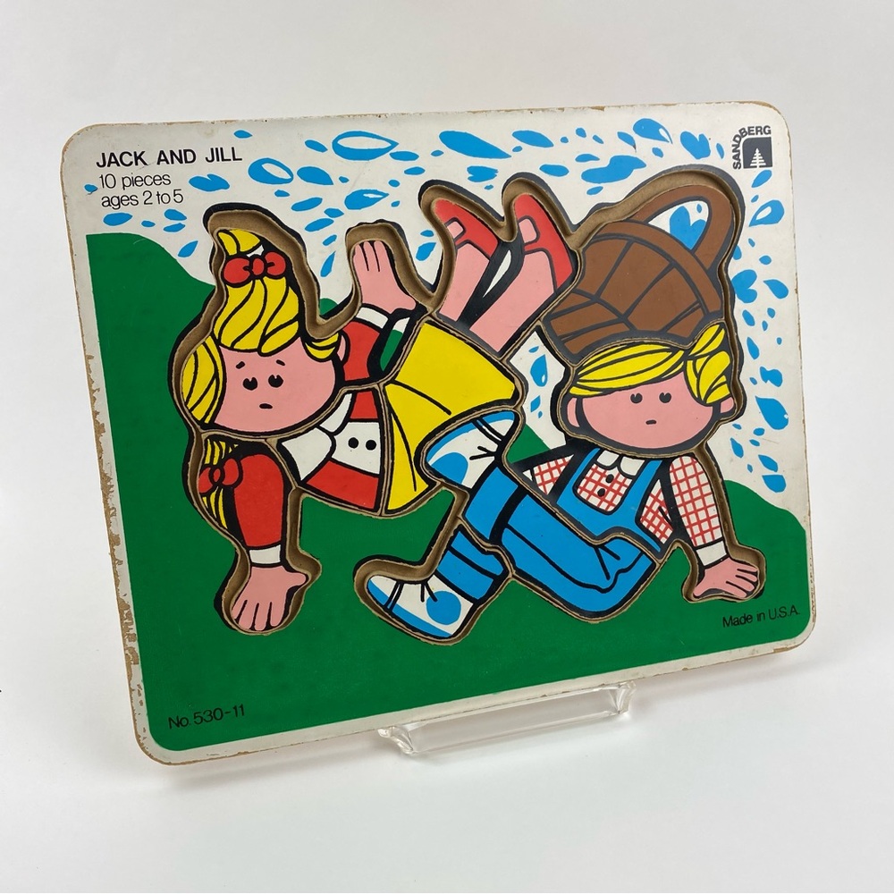 Jack and Jill Kids Puzzle by - Sandberg 10 pieces